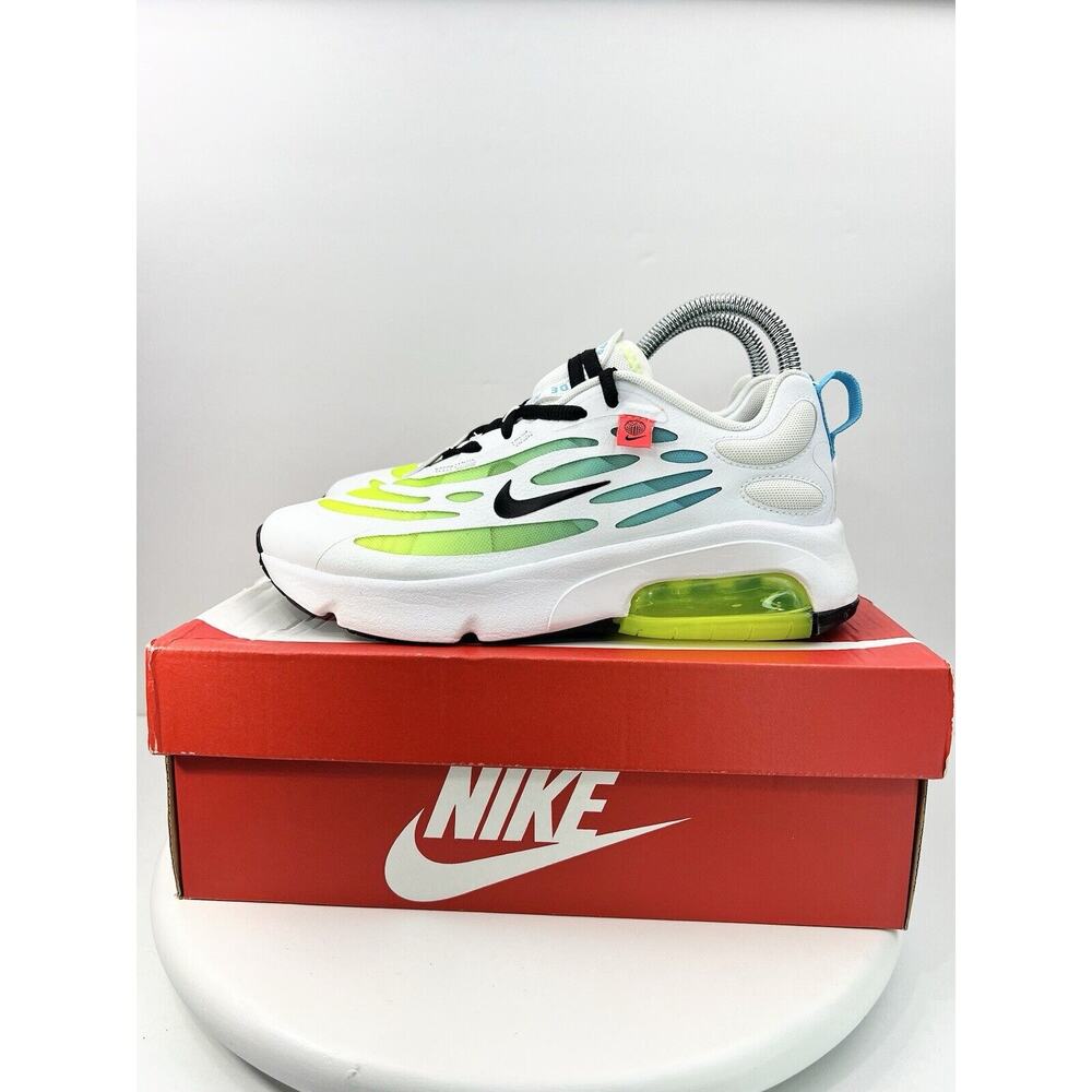 Nike Air Max Exosense SE Worldwide Size 5Y Kids White Running Shoes CV8130-100‎